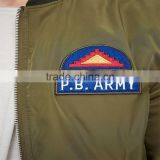 Best Selling Men's Patch Jacket Bomber Jacket Custom Men's Clothing thumbnail-6