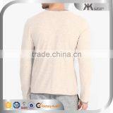 Cheap Man V Neck Cotton Wholesale Blank Long Sleeves T-shirts thumbnail-2