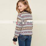 S32448W Knitting Pattern Sweater Top Teenager Kids Pullover O-neck Vintage Style Sweaters thumbnail-2
