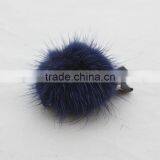 Myfur Popular Luxury Real Mink Fur Hairpin Mink Fur Pom Pom Accessory thumbnail-2