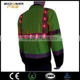 China Safety Jacket Reflective Strip hi Vis Led Jacket thumbnail-3