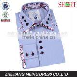 2016 New Fashion Fancy Double Collar Shirt for Men thumbnail-1