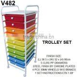 3-tier Plastic Toy Storage Organizer With 12-storage Bins thumbnail-5