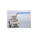 Stainless Steel Sanitary 3pc Ball Valve thumbnail-2