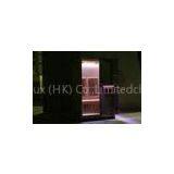 Home Carbon Fiber Infrared Sauna Room With Color Therapy Led Strip