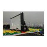 Commercial Outdoor Inflatable Movie Screen For Advertisement / Waterproof And Portable