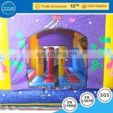 TOP INFLATABLES Hot selling mamaroo bouncer vinyl inflatable castle adult water slide