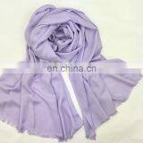 Plain/solid color rayon/viscose cheap imitate wool/cashmere long scarf/shawl/pashmina