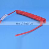 Spring wire coiled cable spring wire  spiral coiled cable