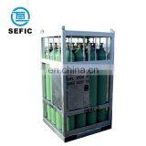 DNV Offshore Used Gas Cylinder Racks Manifolded Oxygen Cylinder Bundle With 16/18 Cylinders