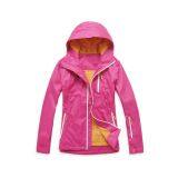 Waterproof Fashion Rain Jacket Functional Softshell Camping Hiking Skiing Jacket With Hood thumbnail-5