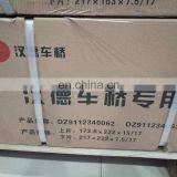 Shacman Truck Parts Rear Brake Lining F3000 DZ9112340062 DZ9112340063 Brake Pads AB Pads thumbnail-2