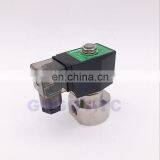 GOGO 0.5-100bar SS304 3/8 1/2 Inch High Pressure Solenoid Valve 12V DC Orifice 10mm N.C Stainless Steel Water Wash Pump Valve thumbnail-5