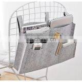 Protective Wholesale Felt Bed Glasses Black Bedside Table Caddy thumbnail-3