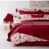 RAWHOUSE Wedding Red 3pcs Quilt Wholesale China Quilted Bedspread Cotton thumbnail-1