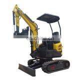 Chinese Minibagger 2t Mini Excavator With Rubber Track 2 Ton thumbnail-3
