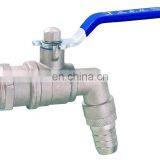 Brass Bibcock Faucet Brass Ball Bibcock Water Brass Bibcock Tap thumbnail-4