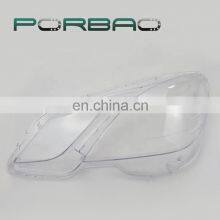 E-CLASS E300 E250 Old Style Transparent Headlights Lens Cover for W212 09-13 Year thumbnail-3