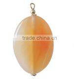 Wholesale Gemstone Beads Agate pendant natural carnelian stone pendant