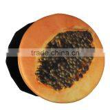 Inner Bin Solid Foldable Storage Ottoman thumbnail-3