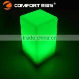 Recharging Colorful Battery Operated Square Led Table Lamp for Bar thumbnail-1
