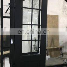 Villa House Main Front Eyebrow Top Design Ventilation Double Glass Window Casement Opening Modern Entrance Wrought Iron Doors thumbnail-2
