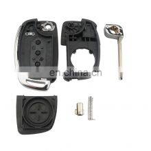 Replacement 3 Buttons Flip Remote Key Shell Case Blank Cover Housing Fit For Hyundai IX35 I20 Tucson Auto Key thumbnail-4