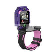 2020 New Arrive Smart Wearables Electronics LBS Positioning Kids Smartwatch Rotary Q19-360 thumbnail-1