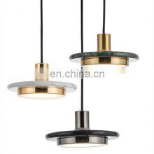 Nordic Kitchen Dining Room Bedroom Pendant LED Light Nordic Marble Chandelier LED Light