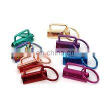 Custom Quality Fashion Decorative Key Fob Hardware Nickle Free Rainbow Key Fob Hardware With Key Ring thumbnail-5