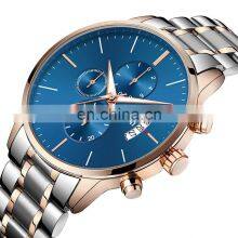 SWISH SW917 Brand Men's Watch Imported Quartz Movement Rolling Date 30M Waterproof Simple Wind Stainless Steel Men Sports Watch thumbnail-2