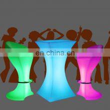 Tables De Bar Modern Colorful Led High Cocktail Tables for Events LED Table Chairs for Party