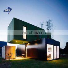 Custom Glass Wall Shipping Container House Cafe Mobile Container Hotel Room for Holiday Living Kitchen thumbnail-2