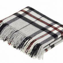 Pure Virgin New Wool Throw Blanket for Sofa Decoration ,camping,travel Picnic