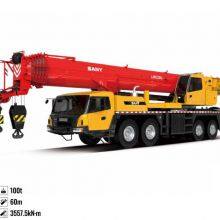 USED 100 TON SANY STC1000T TRUCK CRANE FOR SALE thumbnail-1