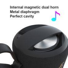 Top Fashion Fabric Outdoor Waterproof Wireless Column Loudest Portable Bluetooth Speaker thumbnail-6