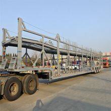 24 Meter Export Semi-trailer 10 Car Semi-trailer Export Russian Semi-trailer 3-axle Semi-trailer thumbnail-5