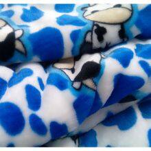 Online 100% Polyester Brushed Printed Flannel Fleece Fabric for Blanket thumbnail-4