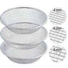 China Supplier 12 Inch Dutch Weave Sieves for Pharmaceutical Fine Sieving 316L Steel Grade Sand and Soil Sieves thumbnail-2