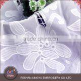 New Arrival 125-130cm Chemical Lace Embroidery Fabric in White for Women Wedding Dress With a Light Texture Supplier's Choice thumbnail-4