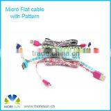 The Newest Colorful Charging & Syncing With Printing Micro Cable thumbnail-1