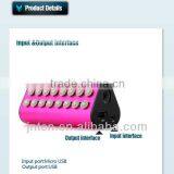 6000-8400mAh Unique Trilateral+Cupula High Capacity Portable USB Mobile Phone Charger Power Bank for Smartphones MP014 thumbnail-1