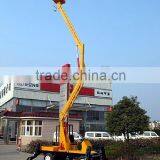 15m Mini Telescopic Manual Man Lift For Sale thumbnail-4