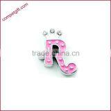 Produce Offer Creative Colored Crown Slider Zinc Alloy Letters Charms thumbnail-5