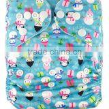 China Cutey Printed One Size Fits All Natural Cloth Diaper
