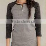 Ladies 3/4 Sleeve Raglan T-shirt thumbnail-2