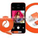 Flat Round MFI Certificated Wholesale USB Charger Cable for IOS thumbnail-4
