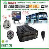 Wifi IP Camera 4ch /8ch Full hd 1080p Vehicle Blackbox Dvr Wifi Gps Vehicle Tracking
