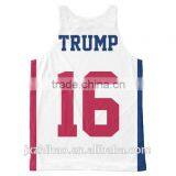 Designer New Printing Usa Basketball Tank Top Wholesale for Men thumbnail-2