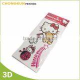 2015 POPULAR Puffy STICKERS, Hello Kitty STICKERS CARTOON STICKERS